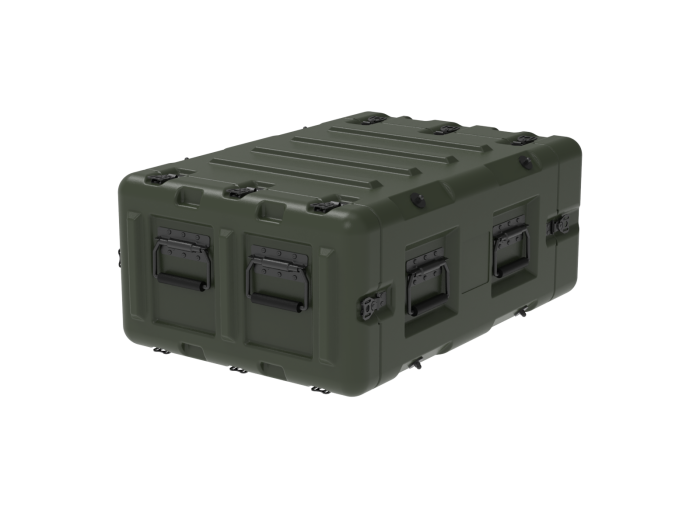 Шкаф-контейнер АДМИРАЛ®-24, 7U/610, ШК/А24/010/Ч