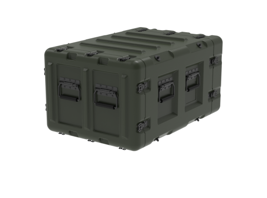 <p>Шкаф-контейнер АДМИРАЛ®-20 обеспечивает наилучшую защиту 19-дюймового оборудования при жестких условиях транспортировки. Rack-стойка фиксируется внутри корпуса с помощью амортизаторов из эластомера, что значительно снижает ударные и вибрационные нагруз